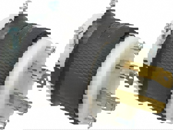 Locking Inlet: Plug, Industrial, L15-30P, 250V, Black & White